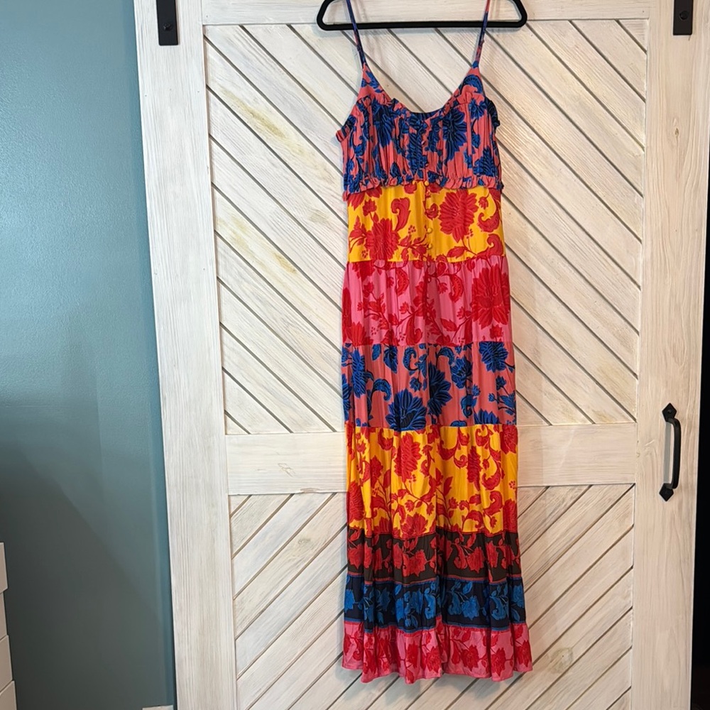 Farm Rio Vibrant Floral Dress